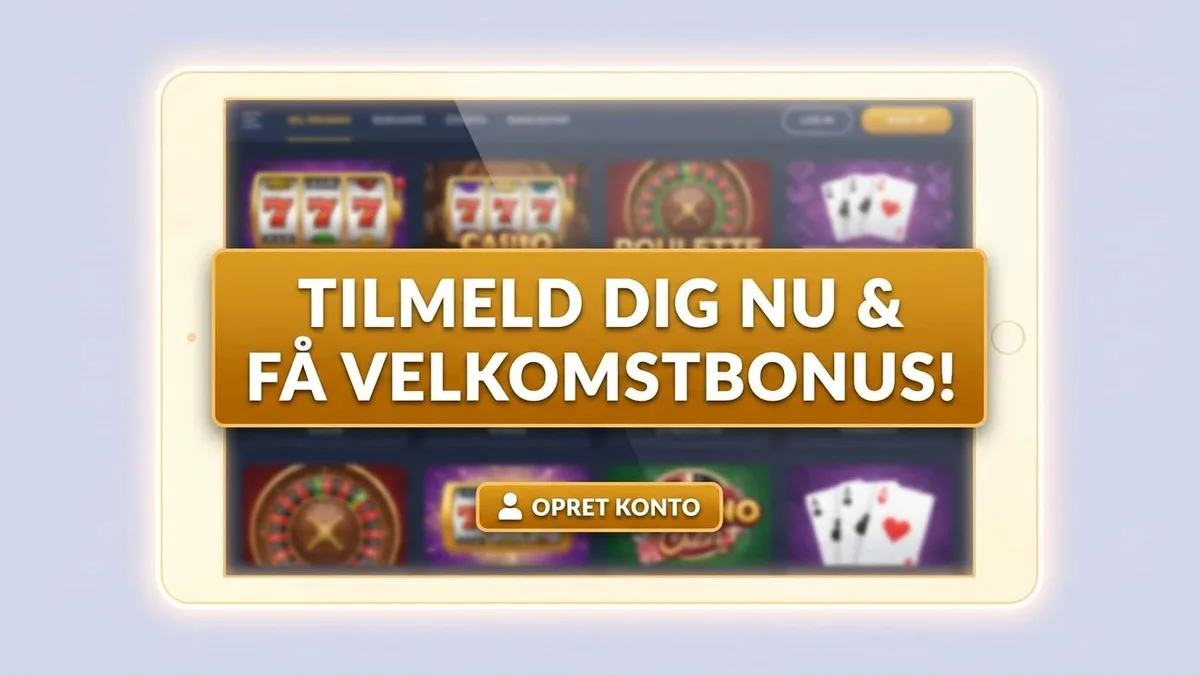Tilmelding med bonus